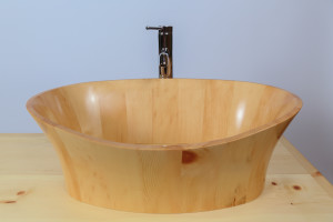 Zirbenwaschbecken