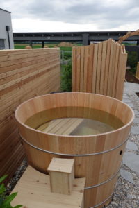 Badebottich Modell 2, Lärche