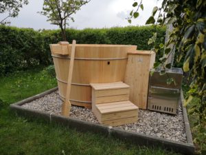 Badezuber Modell 2 mit Holzofen