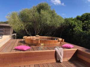 Balubad Badefass auf Mallorca!